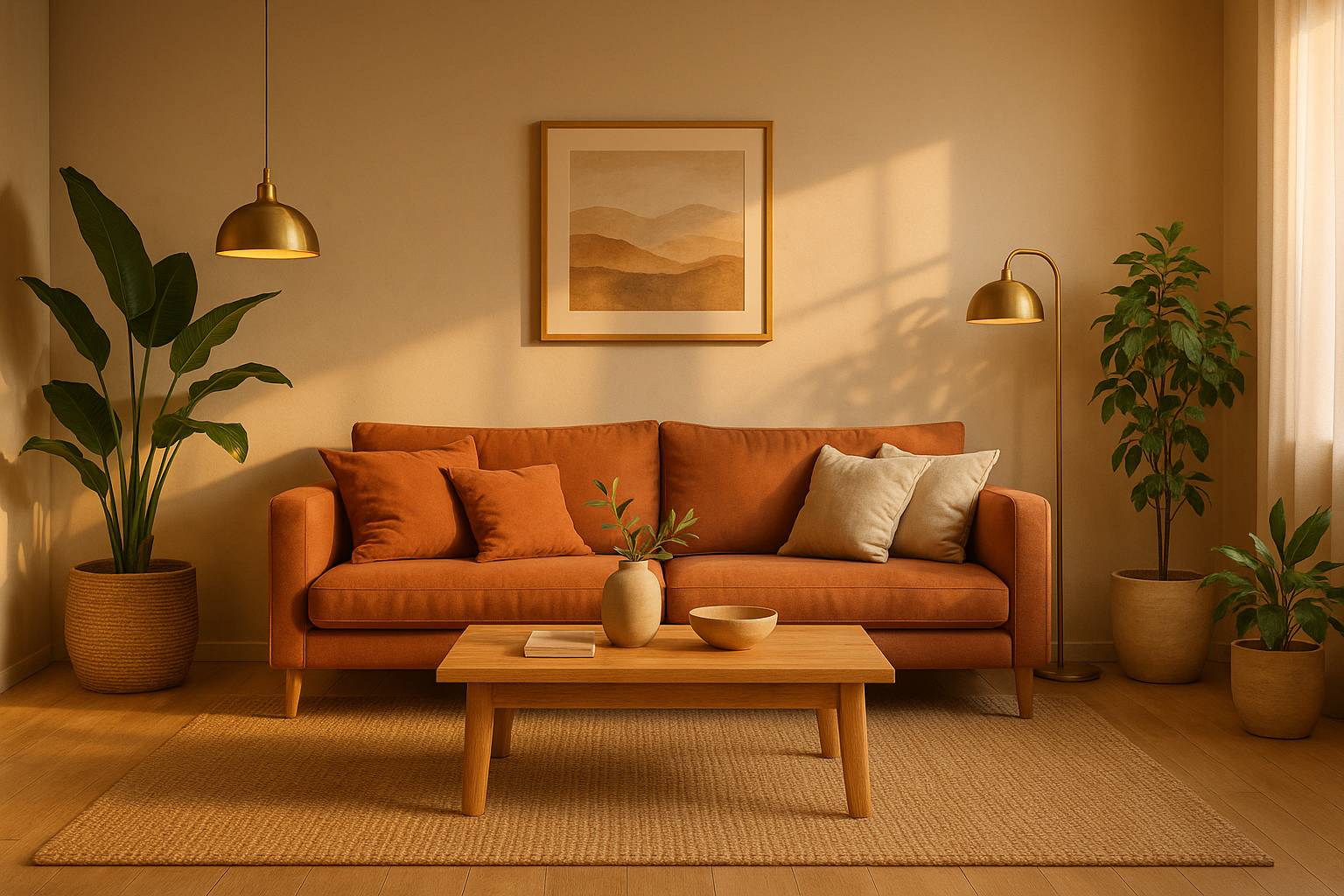 Cómo decorar con colores tierra para un ambiente más cálido