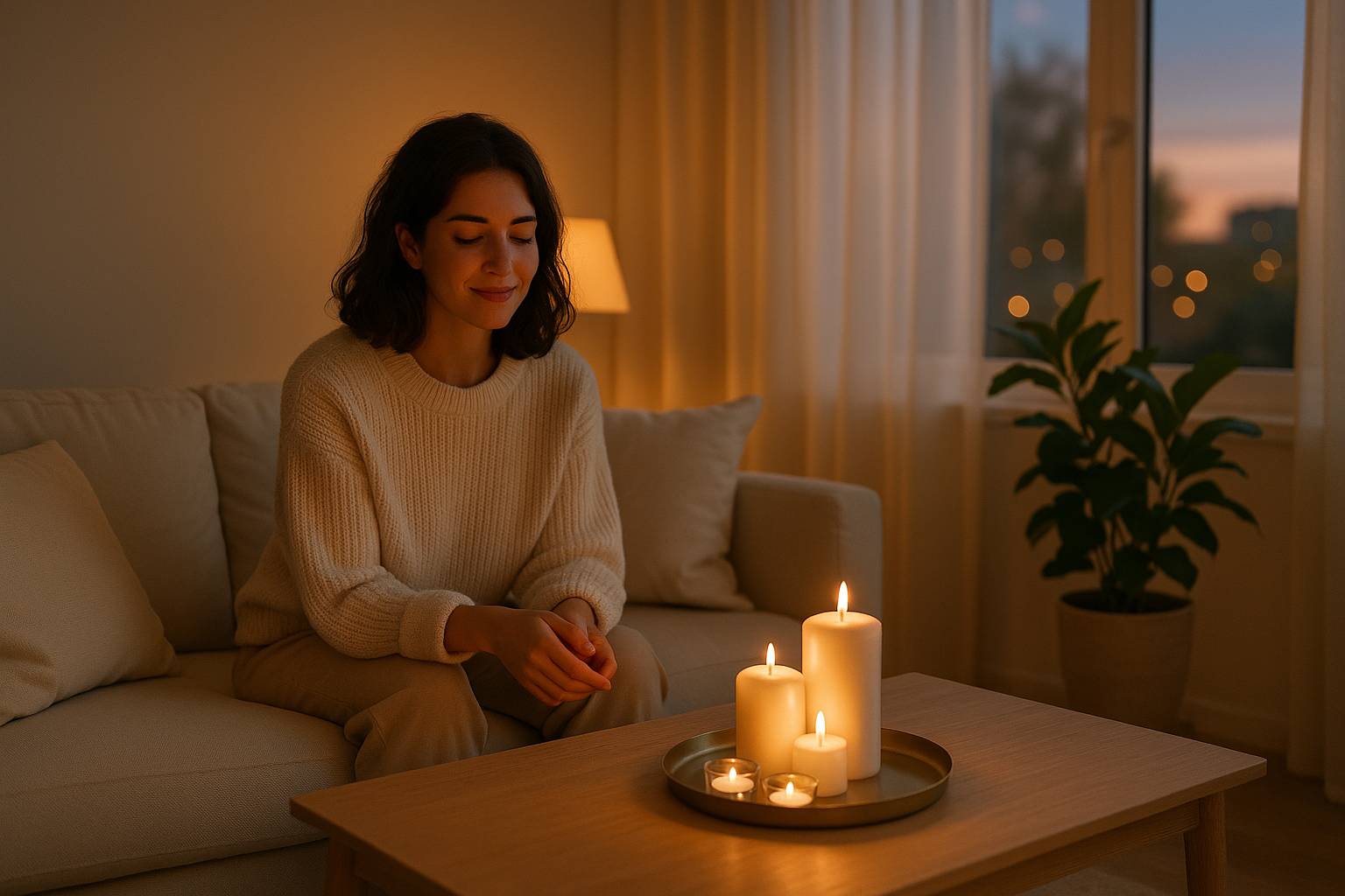 Cómo decorar con velas sin sobrecargar los espacios