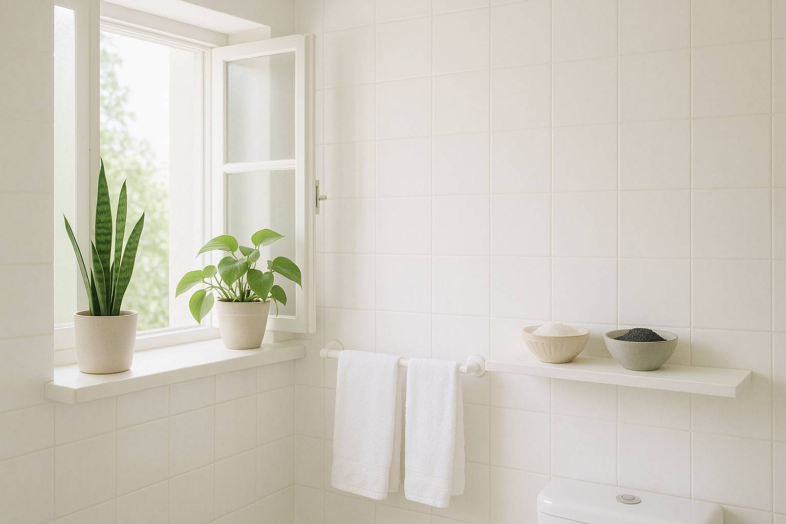 Cómo eliminar malos olores del baño sin ambientadores químicos