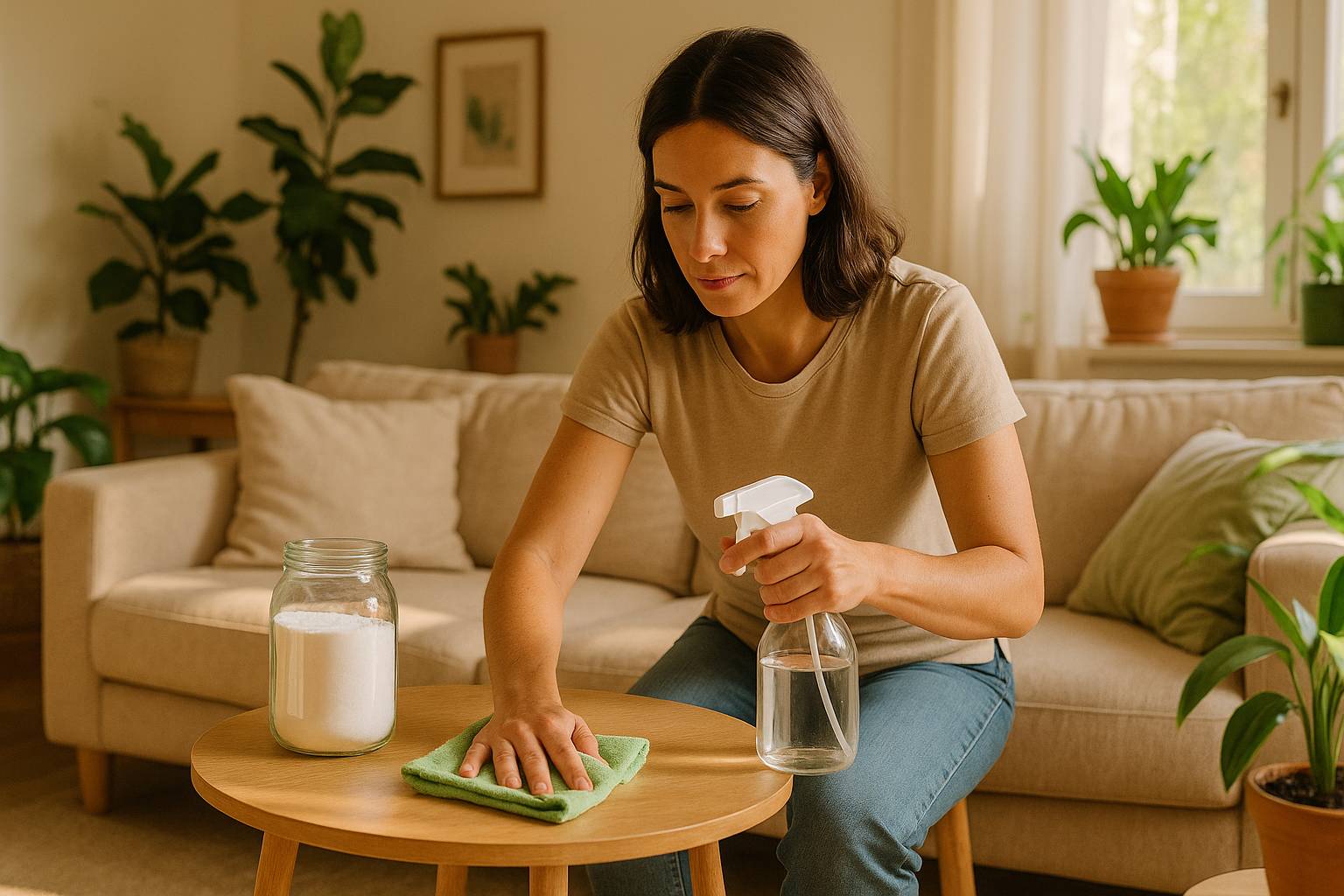 Cómo limpiar tapicerías y sofás con productos caseros