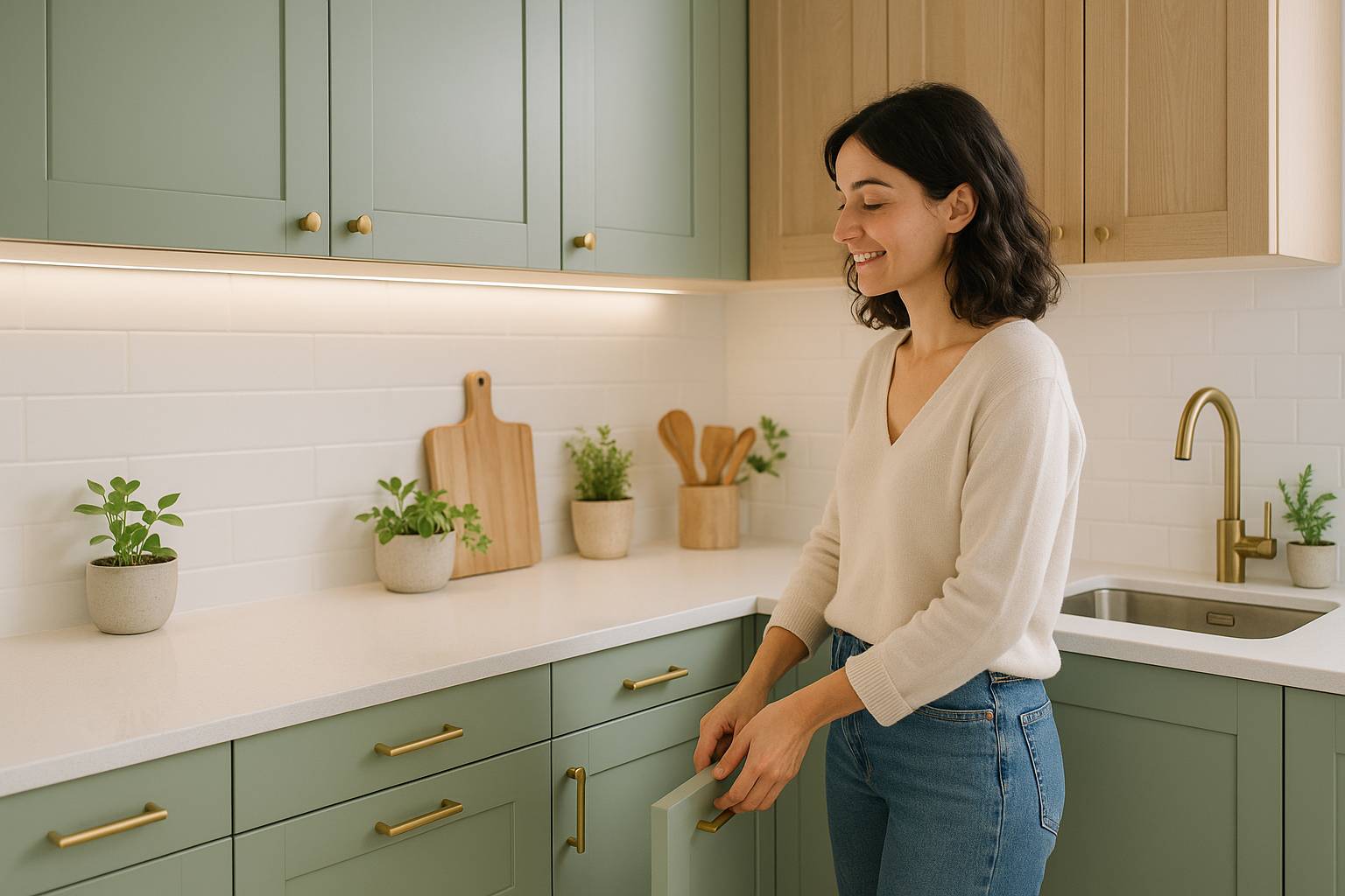 Cómo renovar los armarios de cocina sin cambiarlos