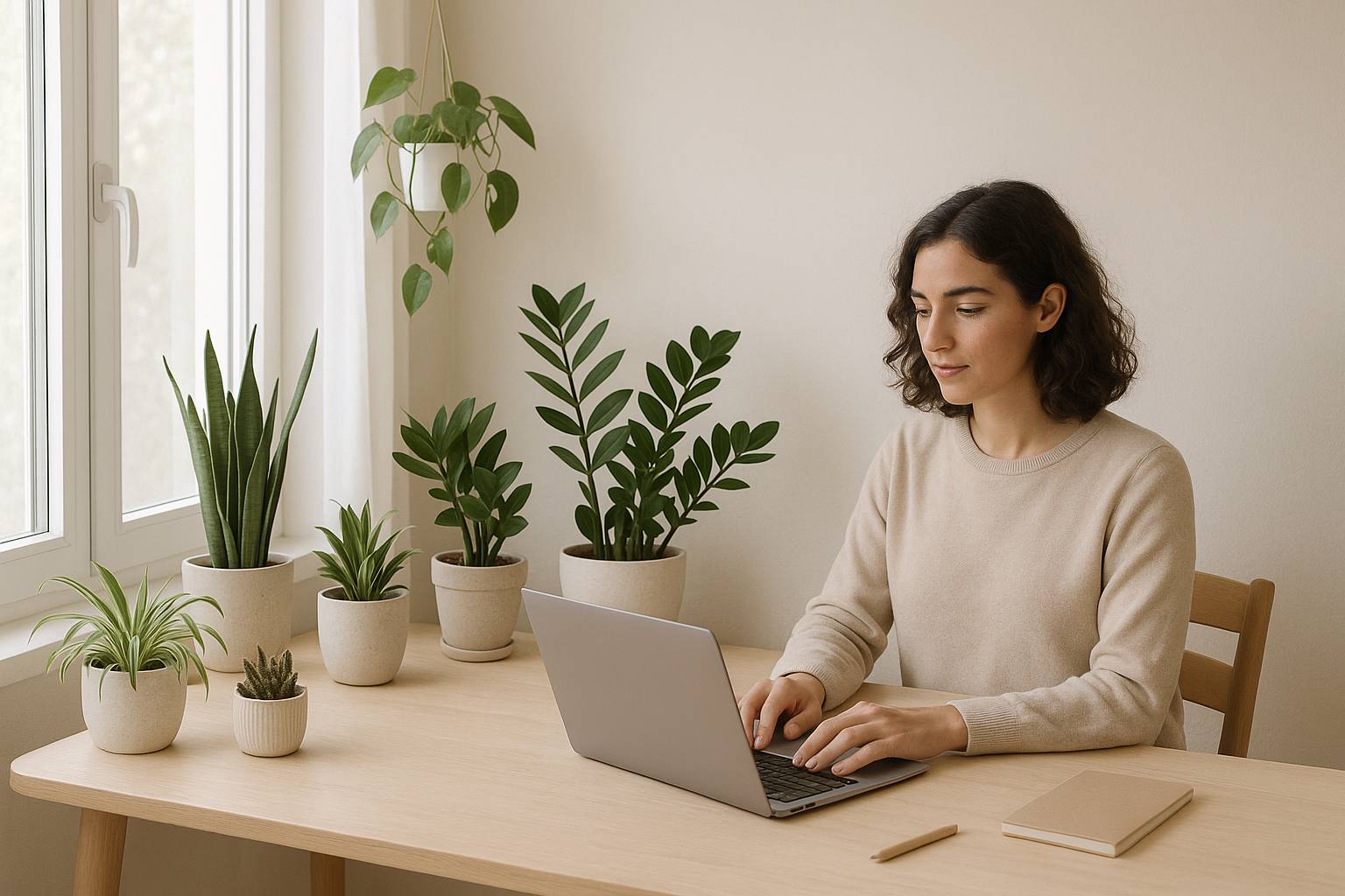 Plantas para oficina y escritorio que mejoran la concentración
