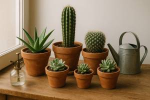 Cactus y suculentas: cuidados esenciales para principiantes