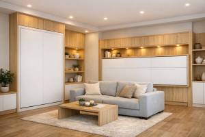 Camas abatibles: guía para elegir el modelo ideal según tu espacio (horizontal, vertical y con sofá)