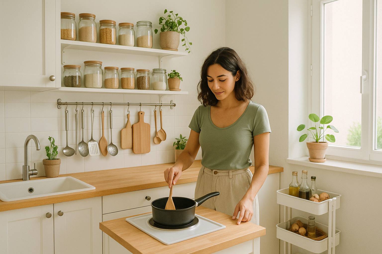 Trucos de organización para cocinas pequeñas sin obras